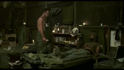Listen to that That's a bad jamRedneck noise dude That's all it isMake about as much sense as you doAll them chucks be rapping about how they losing they hosaying how they ain't got no bread for beer - Platoon