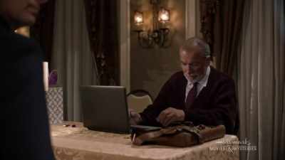 Listen, that's my card, alright?
Do me a favour, - Crossword Mysteries: A Puzzle to Die For