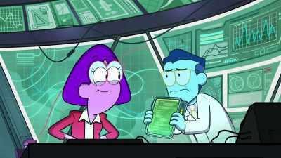 Listen up, lady. I know somethin'
went wrong with your bots. - Big City Greens the Movie: Spacecation