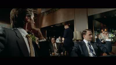 Listen, what about dinner? - American Psycho