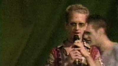 Listened to a horrible set
by Andy Dick." - Woodstock 99: Peace Love and Rage