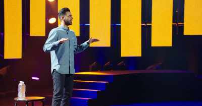 "Listening? Compromise?
Take the ring, Sam." - Hasan Minhaj: Homecoming King