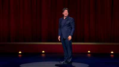 Literally, on a long, thin platter. - Michael McIntyre: Showman