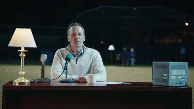 Little boy throwing a baseball
to his big daddy. - Shrink