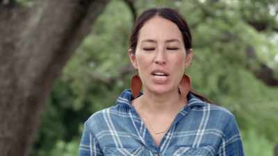 Little concerned about, you
know, our plan was to stain it. - Fixer Upper: Behind the Design