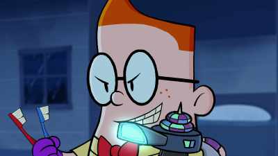Little did you know proper oral hygiene
would be your downfall, George and Harold. - The Epic Tales of Captain Underpants