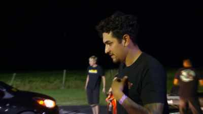 - Little fire on you, huh?
- [Tim laughs] - Street Outlaws No Prep Kings Team Attack