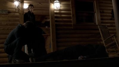 Little tip. Don't
pull the dagger out. - The Vampire Diaries