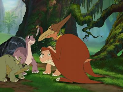 Littlefoot Him my good friend - The Land Before Time VII: The Stone of Cold Fire