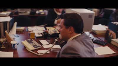 Live. Live. Hold on, that is hot. - The Wolf of Wall Street