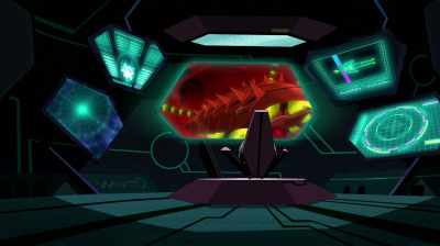 Live streaming from the bloodstream.
(CHUCKLES) - Justice League Action
