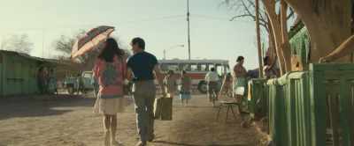 [lively music playing on radio] - The Movie Teller