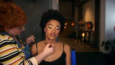 [lively music playing] - Glow Up: Britain's Next Make-Up Star