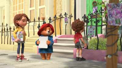 [lively music] - The Adventures of Paddington