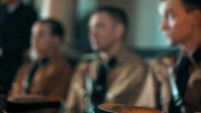 (lively music)
(singing in foreign language) - Hitler's Gold
