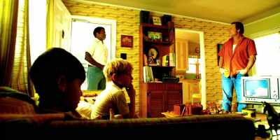 ♪ lively, percussive music ♪ - Dexter: Original Sin
