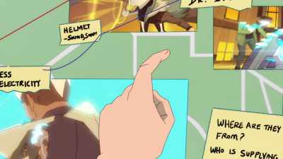 Livewire's harness, Intergang's
weapons, Ivo's Parasite suit. - My Adventures with Superman