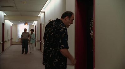 LIVIA: Who is it?
- It's me, Ma. - The Sopranos