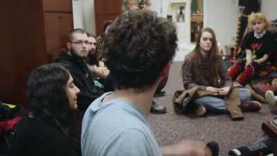 Living in this space
right outside your office, - The Unmaking of a College