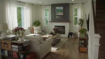 Living room is here. - Hiding from My Husband