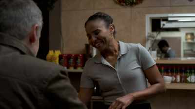 [Liz chuckles lightly] - Miracle on Highway 34