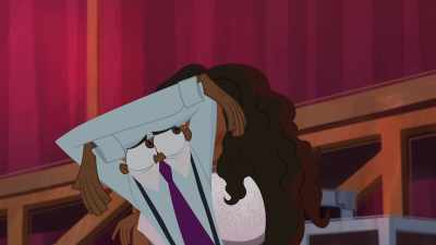 - Lizzo!
- Relax, Oscar, I'll do it. - The Proud Family: Louder and Prouder