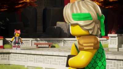 Lloyd! I'm so glad you're here, - LEGO Ninjago: Dragons Rising