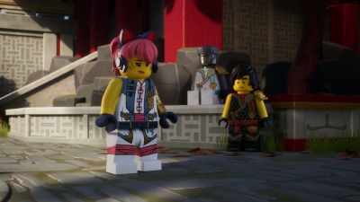 Lloyd was trying
to teach me Spinjitzu, - LEGO Ninjago: Dragons Rising