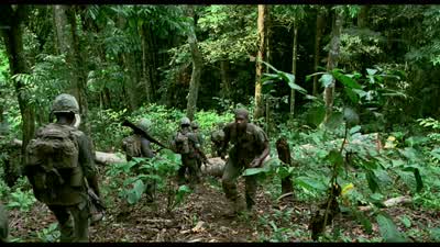 I'm glad I ain't going with themSomewhere out there is the beast and he hungry tonight - Platoon