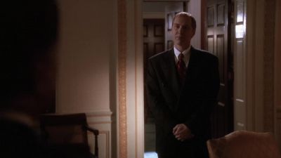 Ln the residence,
on the second floor. . . - The West Wing