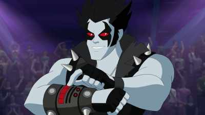 LOBO:  Bug target confirmed. - DC Super Hero Girls: Intergalactic Games
