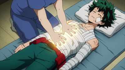 Local doctors are treating them, but… - My Hero Academia: Heroes Rising