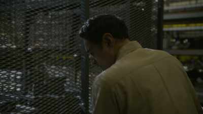 [Lock blips, gate opens] - NCIS: Sydney