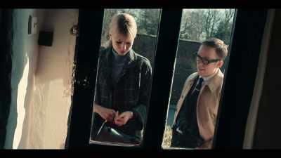(lock clicks open) - The Ipcress File