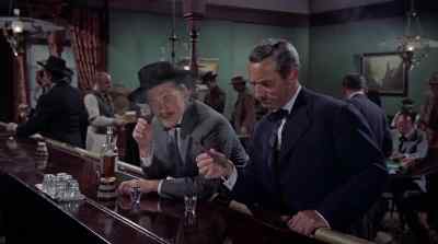- Locked her up?
- That's right. Disturbing the peace. - Gunfight at the O K  Corral