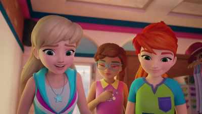 Lockets don't just get up
and walk away. - LEGO Friends: Girls on a Mission