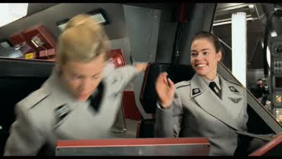 - Locking it down. - Starship Troopers