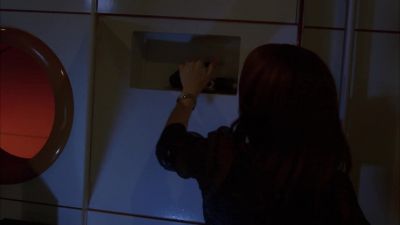 - [ Locking Mechanisms Click ]
- Go get Hastings and tell him
to bring security. - 24