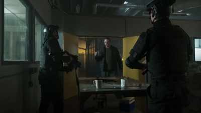 Logan's little toy just escaped
from its cage. - Day of the Dead