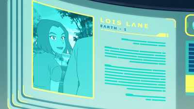 Lois, Earth 1, "Ready
to meet with Dad." - My Adventures with Superman
