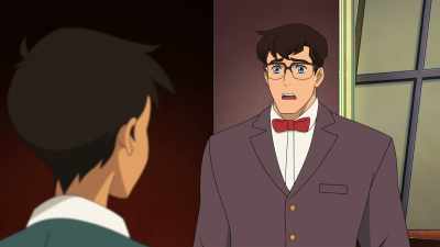 Lois... I'm going back
to Mrs. Grant's cards - My Adventures with Superman