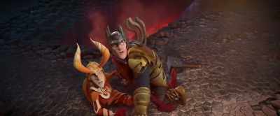Loki, Thor,
this fighting must stop. - Vic the Viking and the Magic Sword