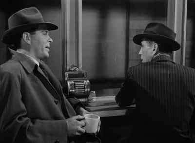 Lonesome down there.
Mind answering a few questions, sir? - Dark Passage