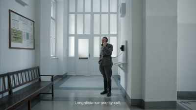 Long-distance priority call,
KL Auschwitz, Höss private residence. - The Zone of Interest