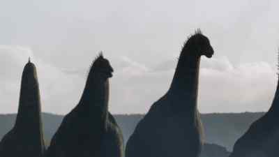 Long necks can no longer protect the herd. - Prehistoric Planet