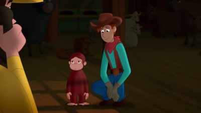 Long story, but we're
stuck in Lone Pine Falls - Curious George: Go West, Go Wild