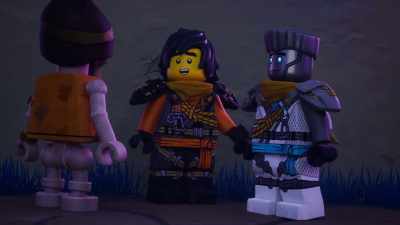 Long time ago,
back in our monastery, - LEGO Ninjago: Dragons Rising
