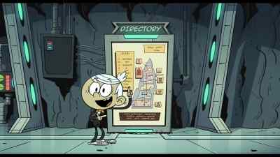 Look. A directory. - No Time to Spy: A Loud House Movie