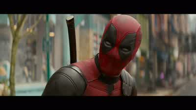 Look A donut cartThey're practically hospitals WhatThey sell portable triage unitsThey don't I'm gonna get you to safetyHe's not Deep breathHey why are we stopping I'm just catching my breathWhat are your legs on vacation You're dead weightThat's because - Deadpool & Wolverine