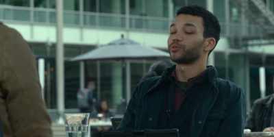 - Look for a lab marked L4.
- [Alan, Tyler chattering] - Jurassic World: Dominion
